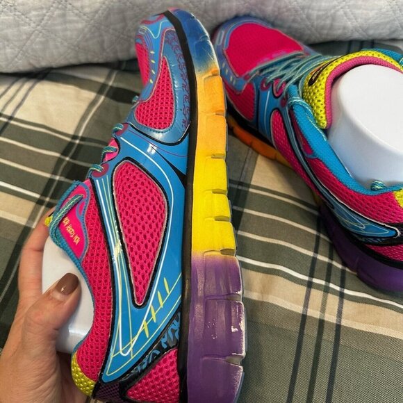 Skechers Sneakers Women 10 Multicolor Flex Elite SKX Run Now Retro Running Shoes - Picture 5 of 7